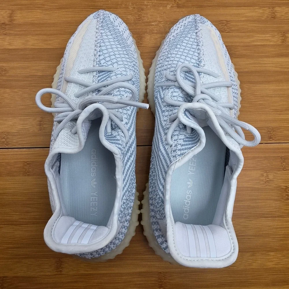 Adidas Yeezy Boost 350 V2 Cloud White Non-Reflective FW3043 Mens 10 Sneaker